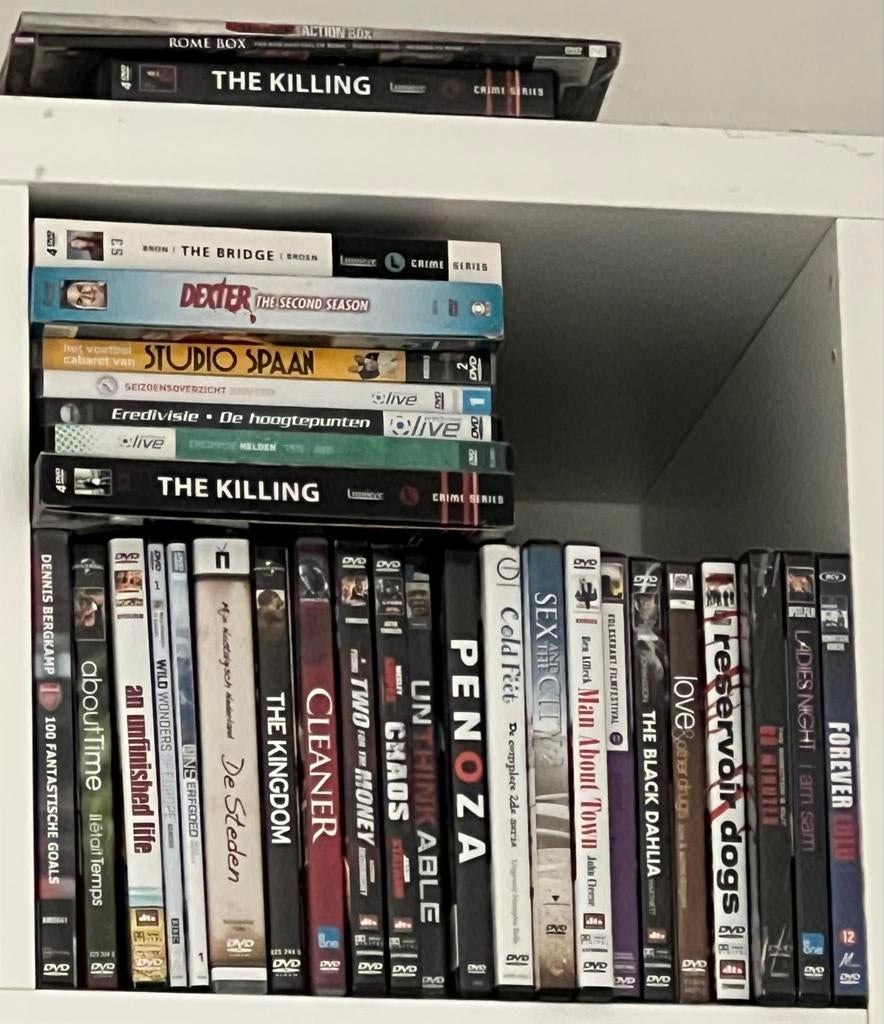 Dvd’s Dexter Penoza the Bridge the Killing, Cd's en Dvd's, Dvd's | Tv en Series, Vanaf 16 jaar, Ophalen of Verzenden, Zo goed als nieuw