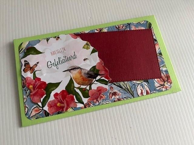 Kado‑geldenveloppen Fracor Creaties, Hobby en Vrije tijd, Kaarten | Zelfgemaakt, Nieuw, Overige thema's, Verzenden