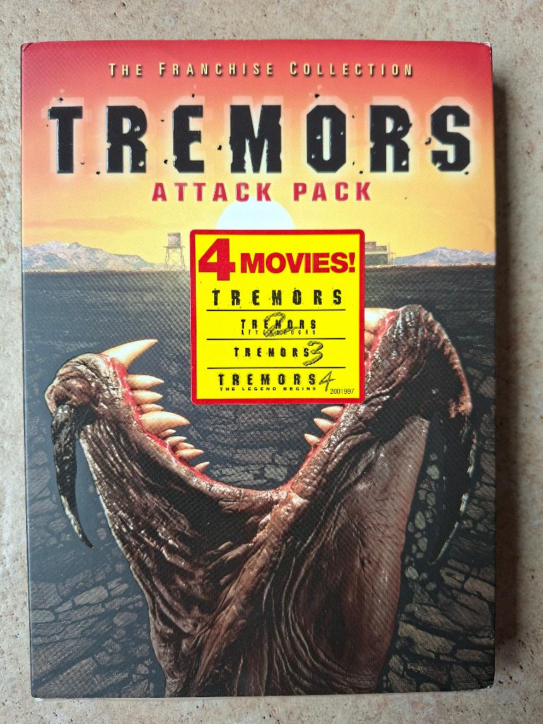 Tremors 4 Movies Attack Pack - import regio 1, Vanaf 16 jaar, Ophalen of Verzenden, Zo goed als nieuw, Boxset
