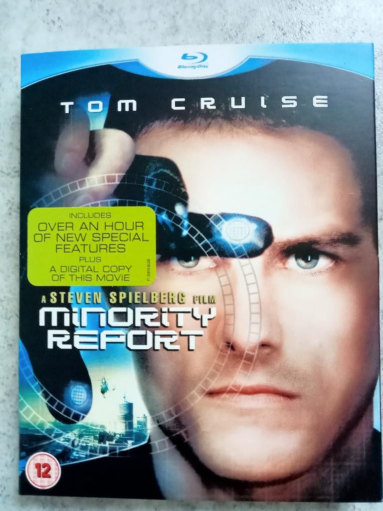 BLURAY MINORITY REPORT (in slipcase) - Niet Nederlands ond., Cd's en Dvd's, Blu-ray, Ophalen of Verzenden, Zo goed als nieuw, Science Fiction en Fantasy