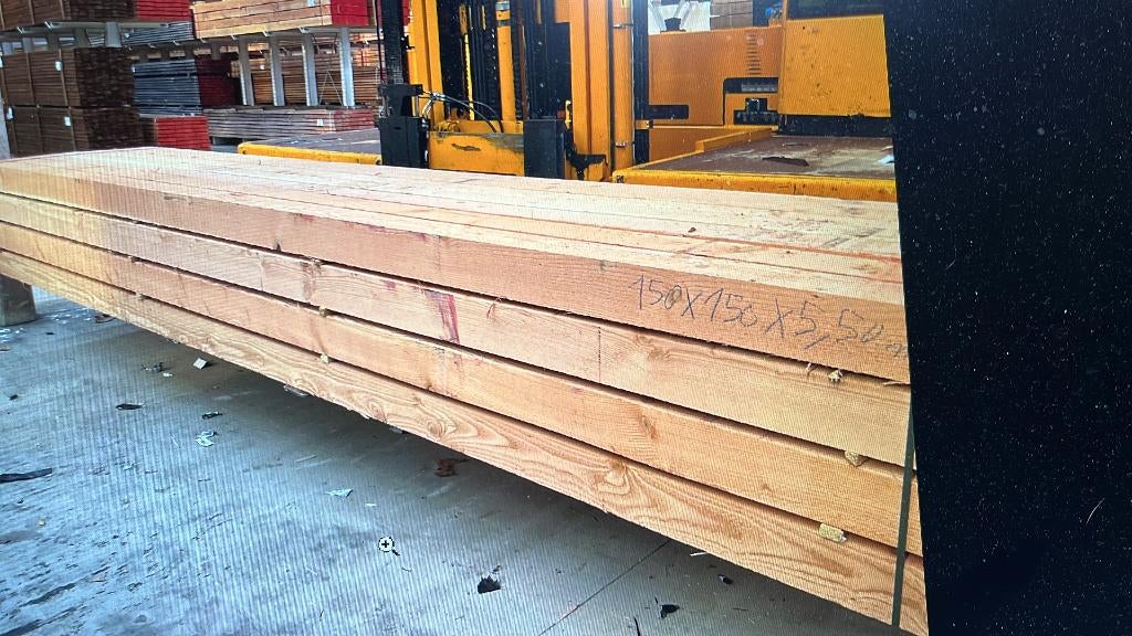 Douglas palen, Tuin en Terras, Palen, Balken en Planken, Ophalen, Nieuw, 250 cm of meer, Palen