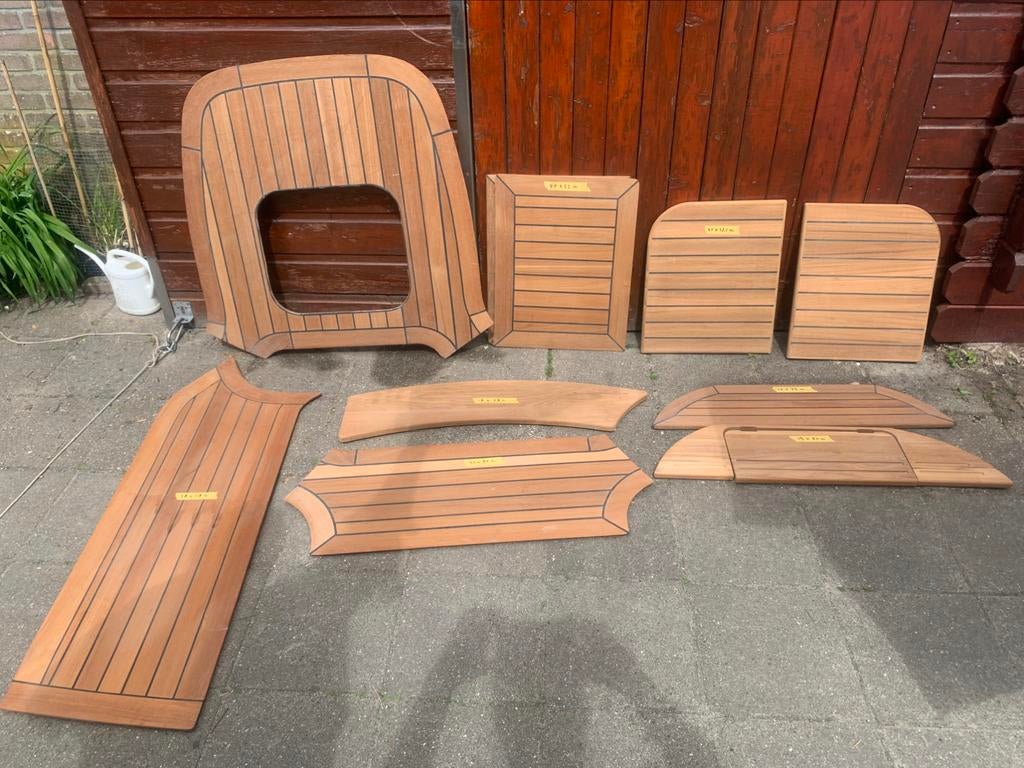 Teak onderdelen, Ophalen of Verzenden, Zo goed als nieuw