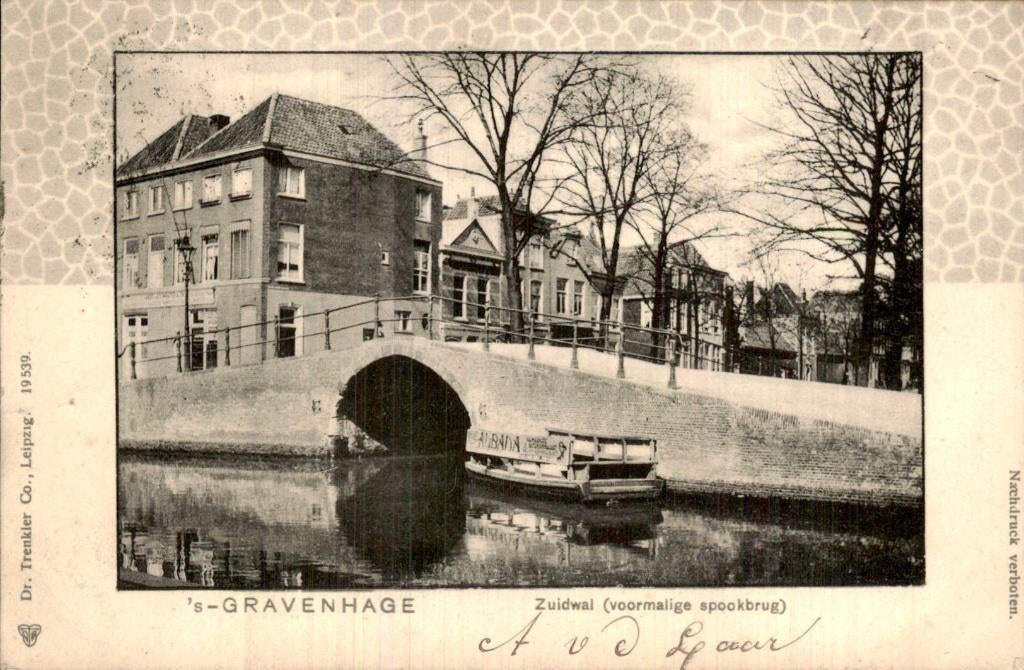 's Gravenhage - Zuidwal, Ophalen of Verzenden, Voor 1920, Gelopen, Zuid-Holland