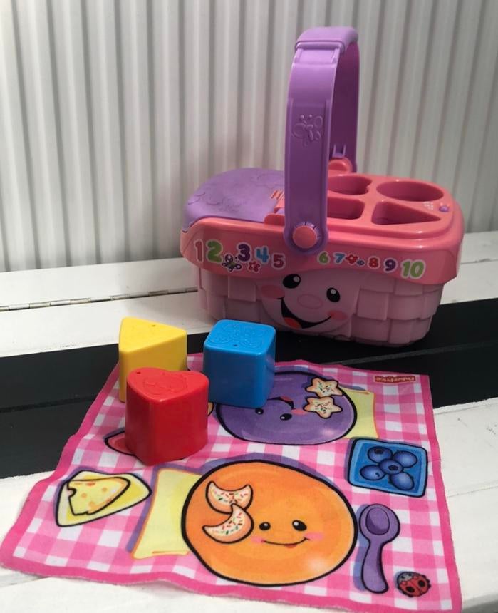 Fisher price picknickmand met muziek, Ophalen of Verzenden, Gebruikt, Speelset