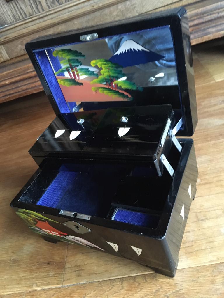 Prachtig Aziatisch Antiek Juwelen Kistje, Ophalen of Verzenden