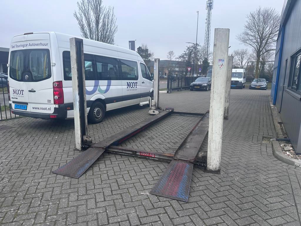 Koni 4 kolommer / 4 koloms hefbrug 3500KG mechanisch, Ophalen of Verzenden, Zo goed als nieuw