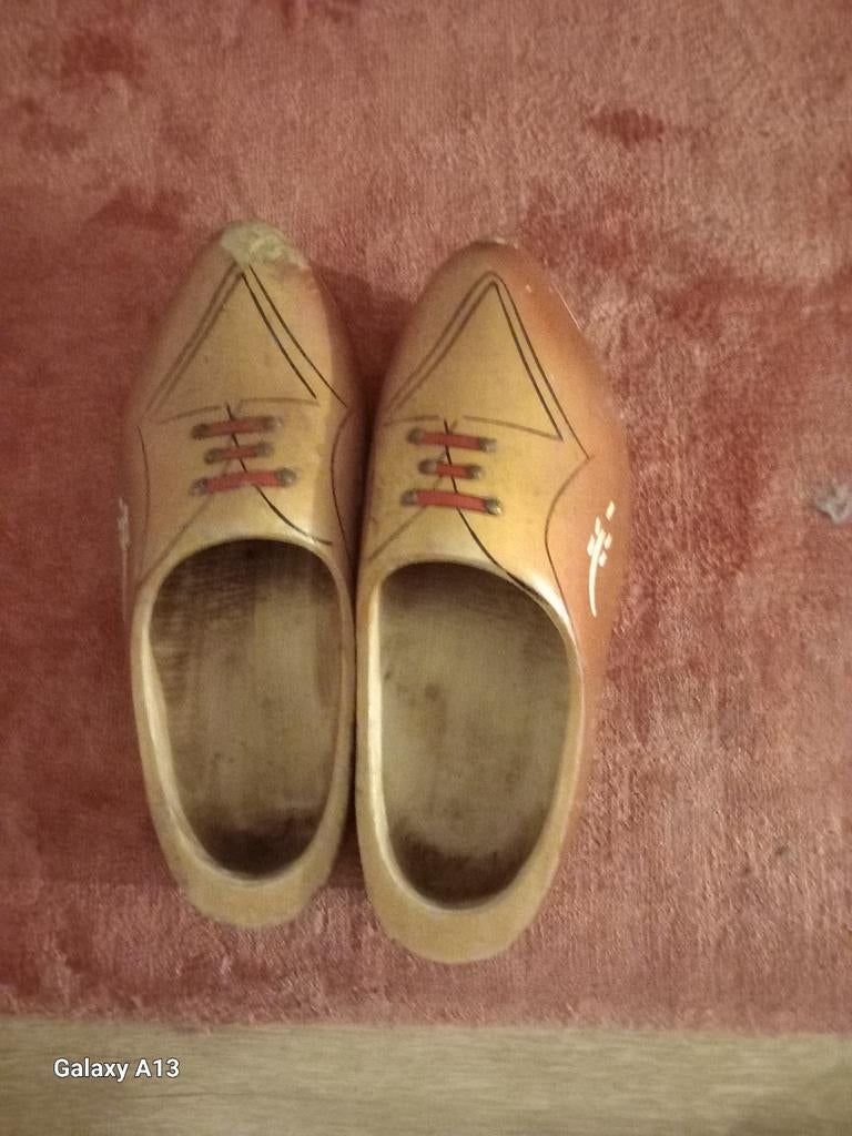 Oude Hollandse houten klompen, Ophalen of Verzenden