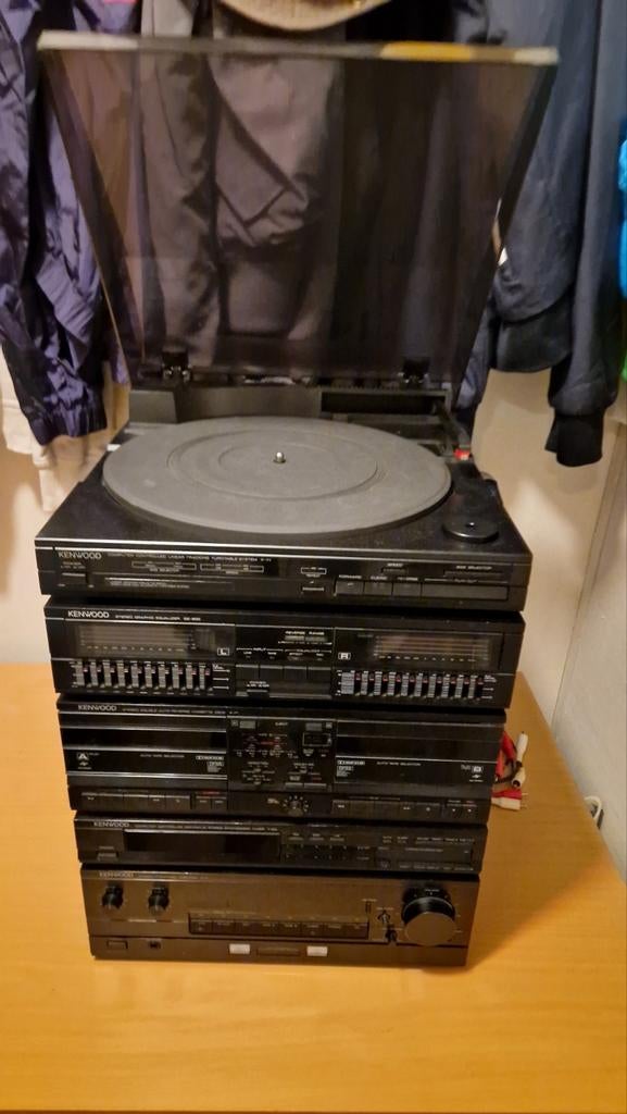 Vintage Kenwood Stereo Set, Gebruikt, Tuner of Radio, Overige merken, Losse componenten