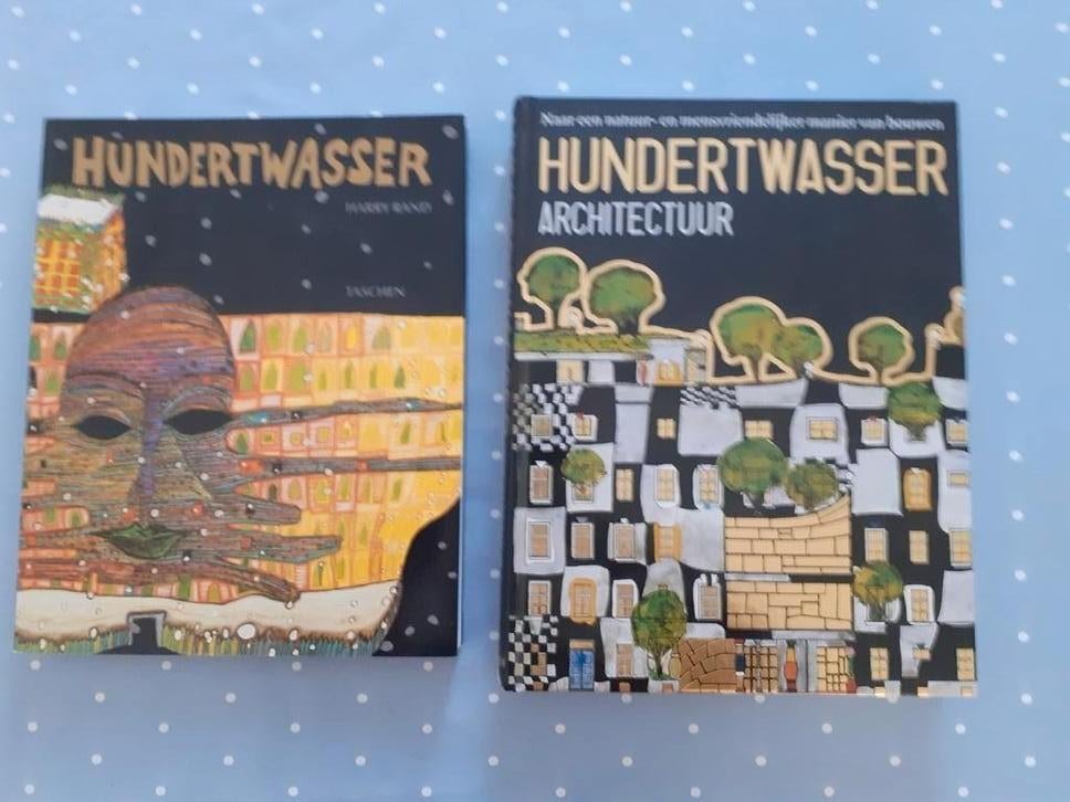 HUNDERTWASSER  enkele boeken..., Ophalen of Verzenden, Zo goed als nieuw