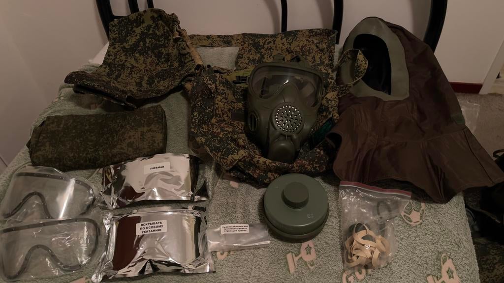 Ratnik - PMK-4 Gasmasker Set, Verzamelen, Ophalen of Verzenden, Landmacht, Azië, Overige typen