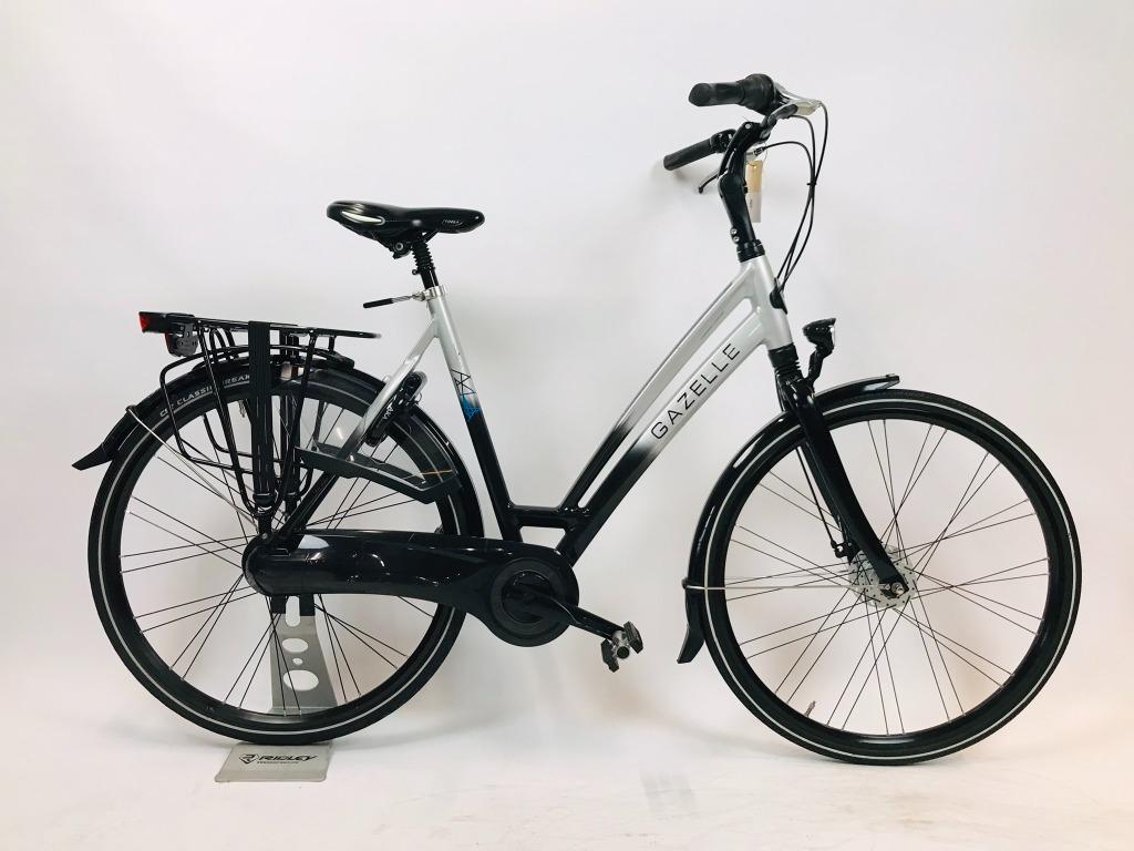 Diverse Gazelle Chamonix C7 damesfietsen maat 57 en 53 cm, Versnellingen, Zo goed als nieuw, Gazelle, 56 cm of meer