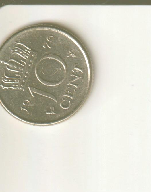 10 cent 1976 nederland, Ophalen of Verzenden, Koningin Juliana, 10 cent