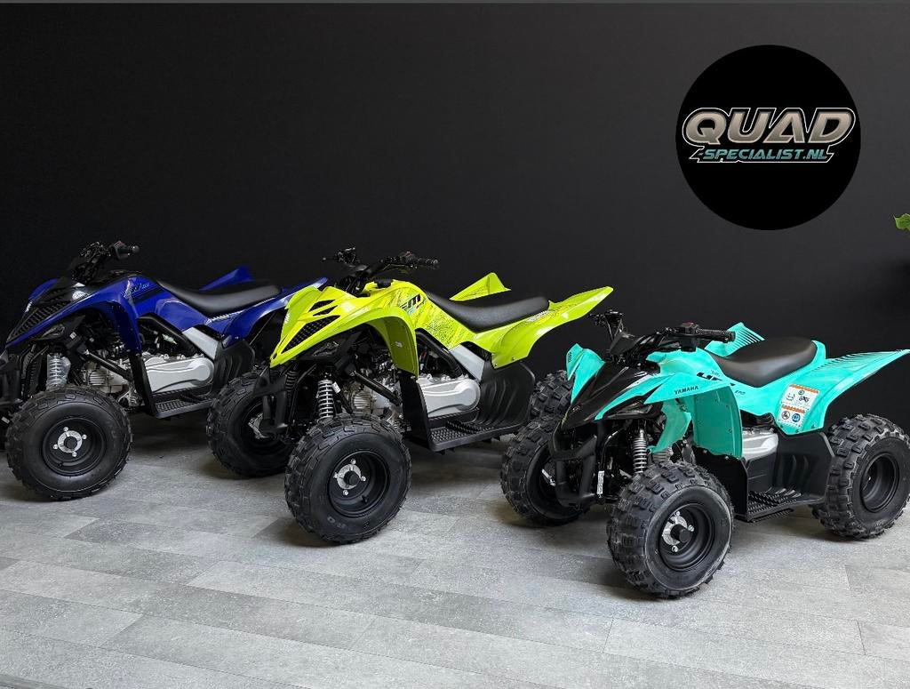 NIEUWE Yamaha yfz 50 cc & Yfm 110 cc 2026 kinderquad 90cc, Motoren, Quads en Trikes