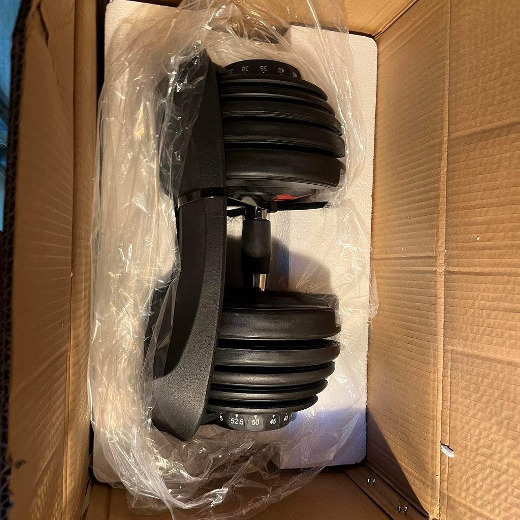 24 kg verstelbare dumbell set (2pcs), Ophalen