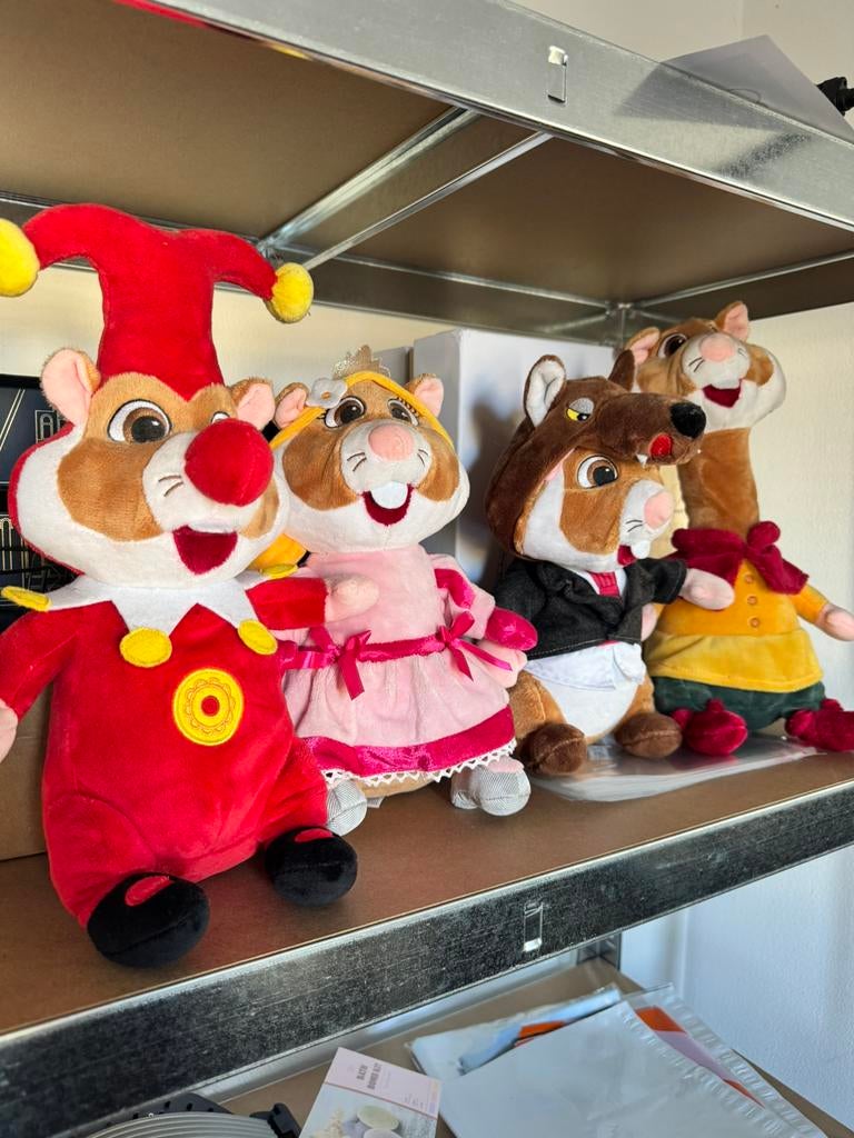 AH Efteling knuffels, Ophalen of Verzenden, Zo goed als nieuw, Overige typen