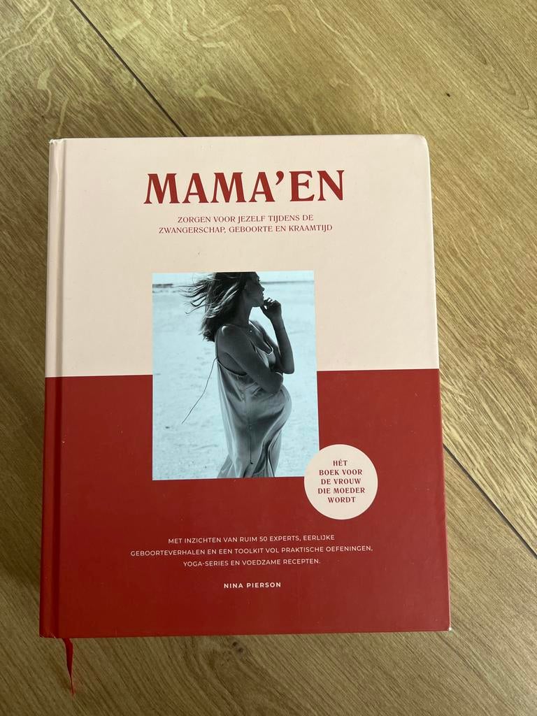 Mama'en - Nina Pierson - Nette Staat, Boeken, Zwangerschap en Opvoeding, Ophalen of Verzenden, Zo goed als nieuw, Zwangerschap en Bevalling