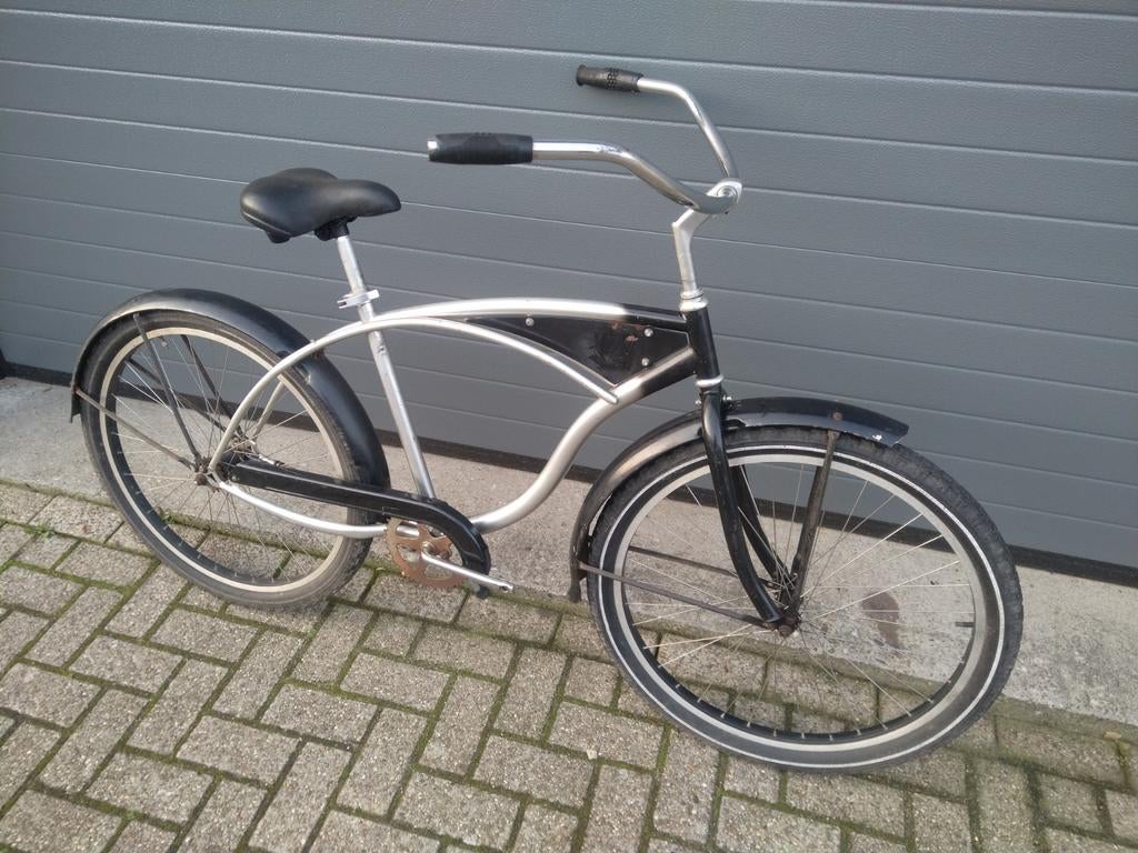 Beachcruiser project 26", Ophalen of Verzenden, Gebruikt, Staal, Cruiser
