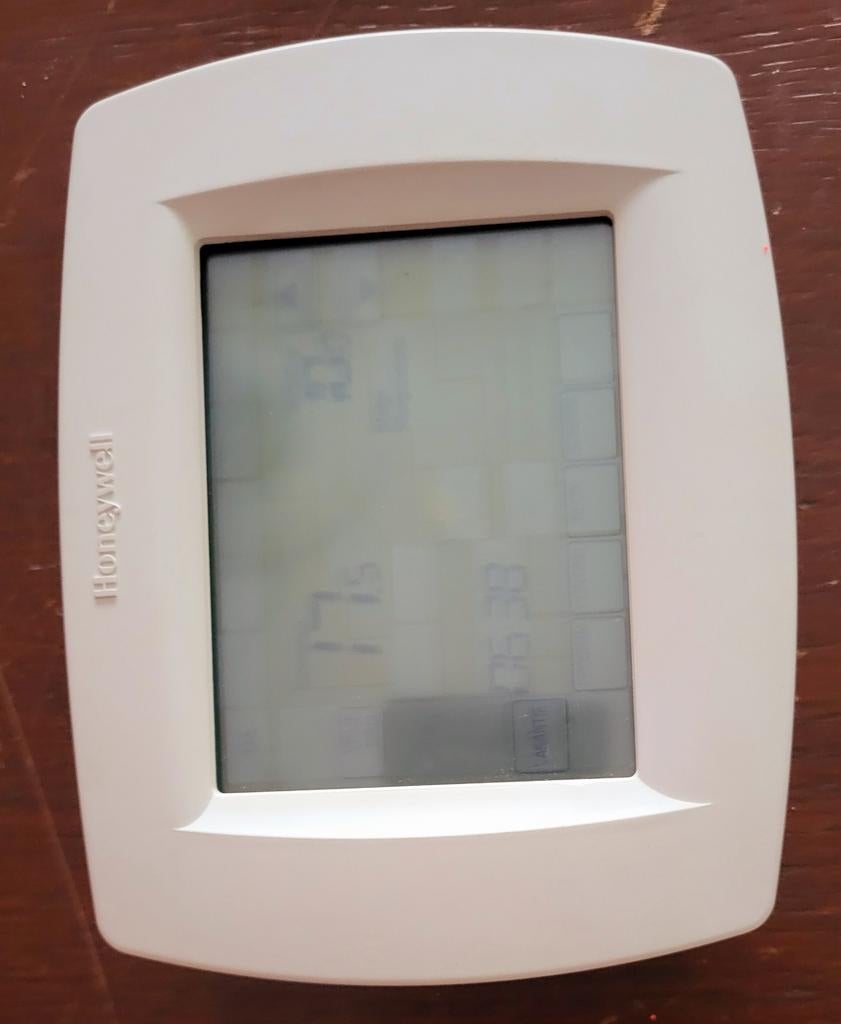 Honeywell Chronotherm Touch Klokthermostaat, Ophalen, Gebruikt