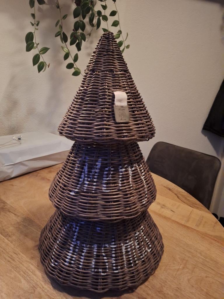 Riviera maison kerstboom van riet, Ophalen of Verzenden