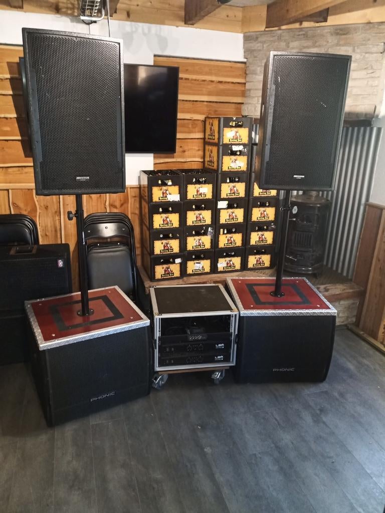 Dikke pa geluids set, Muziek en Instrumenten, Ophalen, Gebruikt