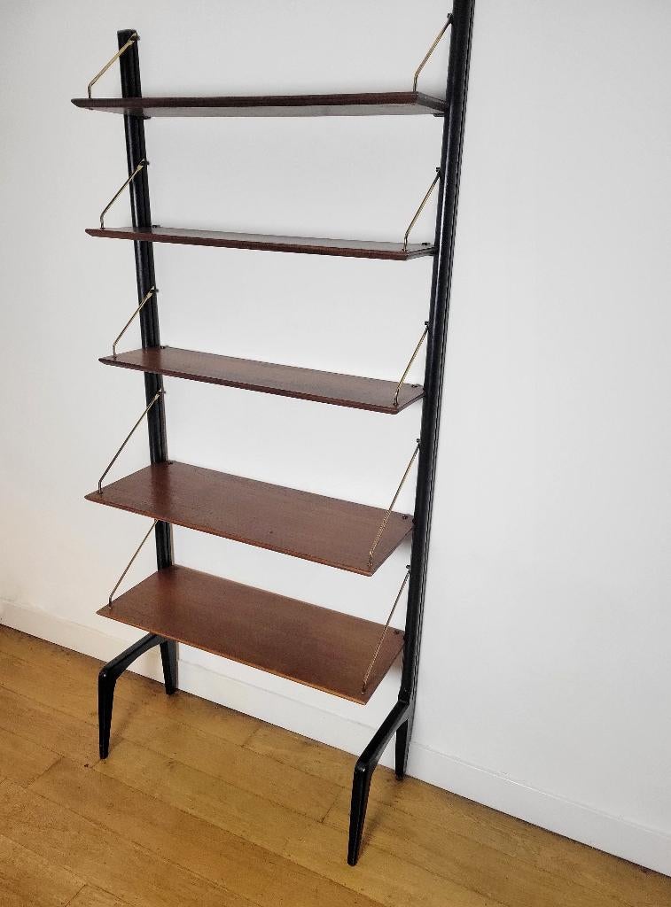 Vintage modulair wandmeubel van Louis van Teeffelen, Ophalen, Met plank(en), Gebruikt, Minder dan 150 cm