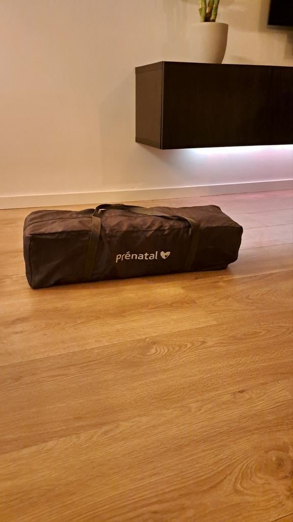 2x Prenatal Campingbedjes met 3x Matrasjes, Ophalen, Gebruikt, Reisbedje