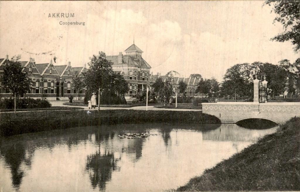 Akkrum- Coopersburg, Ophalen of Verzenden, Voor 1920, Gelopen, Friesland