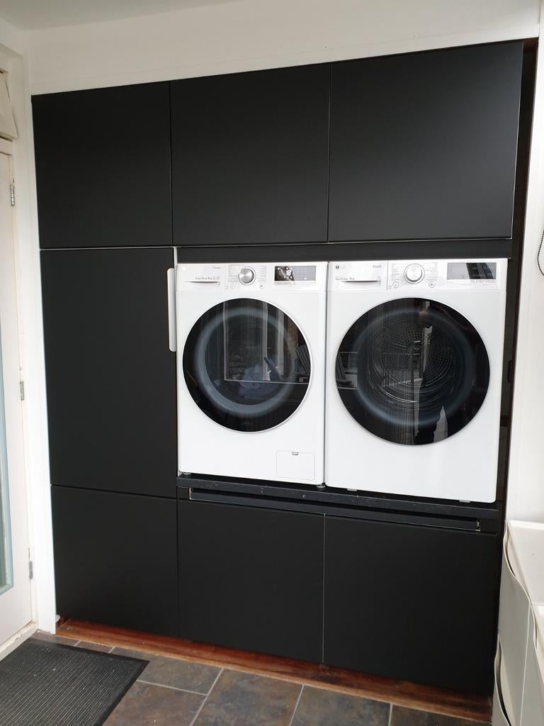 Ikea Kungsbacka Keukenfronten - Mat Zwart, Ophalen, Zwart, 50 tot 100 cm, Zo goed als nieuw