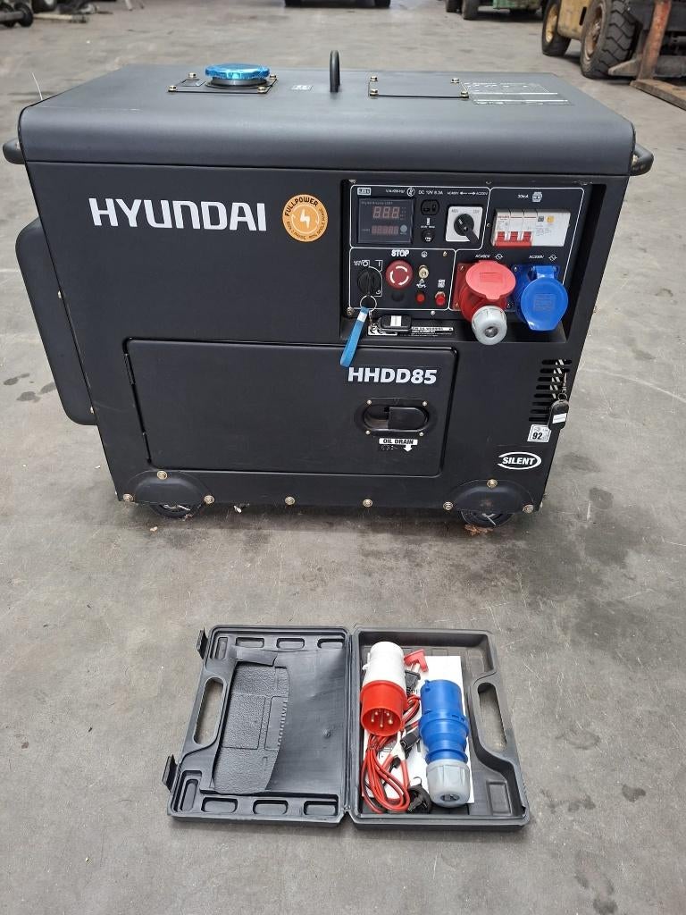 HYUNDAI HDG200025 Heavy duty diesel generator, Doe-het-zelf en Verbouw, Ophalen of Verzenden, Zo goed als nieuw