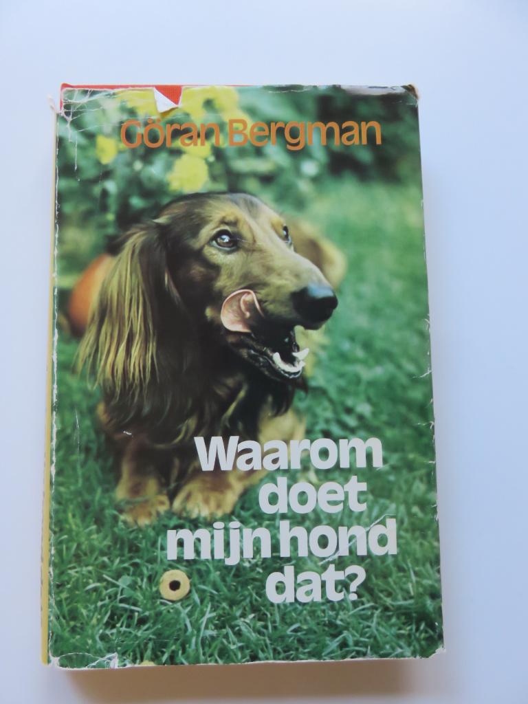 Waarom doet mijn hond dat? Göran Bergman, Boeken, Ophalen of Verzenden, Gelezen, Honden