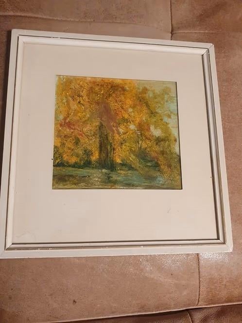 boom herfstkleur Maria Henriëtte Liduina de Bont, Antiek en Kunst, Kunst | Schilderijen | Klassiek, Ophalen