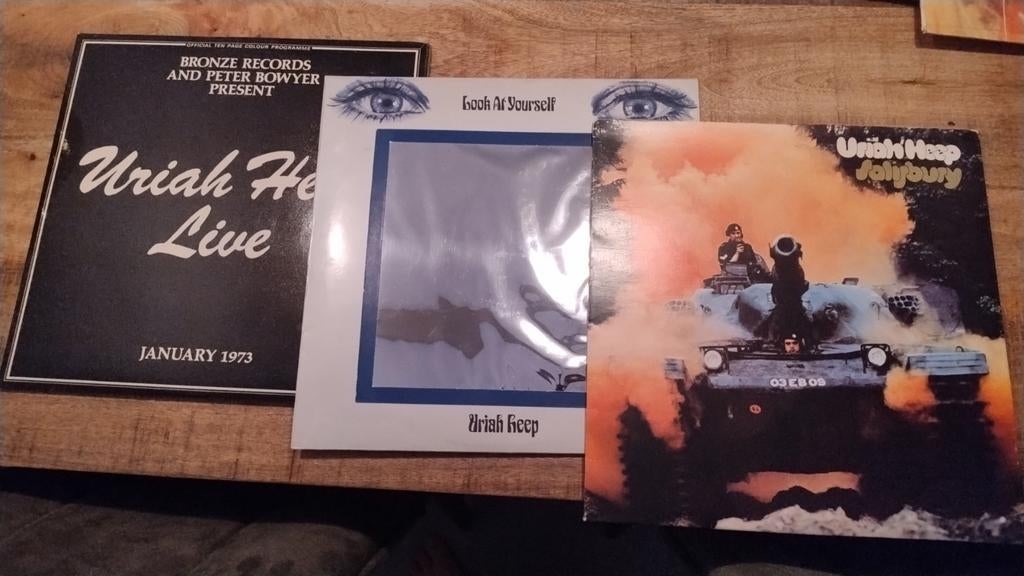 Uriah heep lp's., Ophalen of Verzenden, Gebruikt