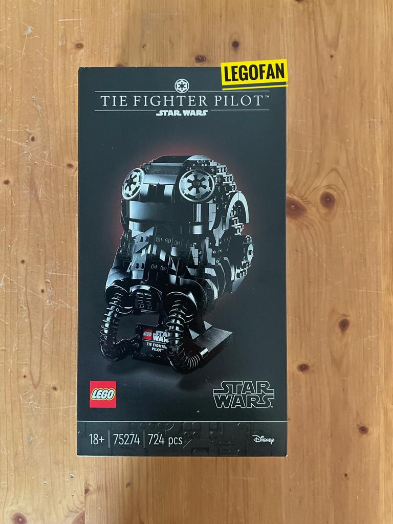🆕 NIEUW (SEALED!): LEGO 75274 TIE Fighter Pilot Helmet, Ophalen of Verzenden, Nieuw, Complete set, Lego