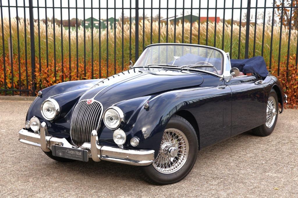Jaguar XK150 DHC, Auto's, XK, 1441 kg, Cabriolet, Leder