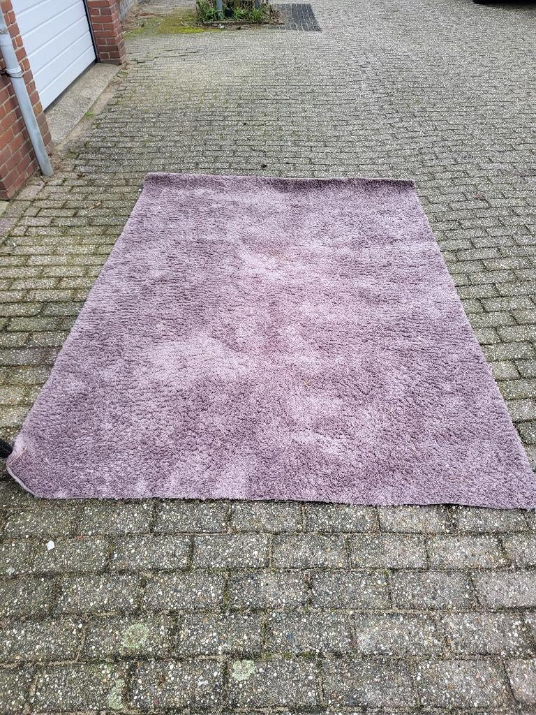 vloerkleed oud roze, Huis en Inrichting, Stoffering | Tapijten en Kleden, Ophalen, Gebruikt, Overige kleuren, 150 tot 200 cm