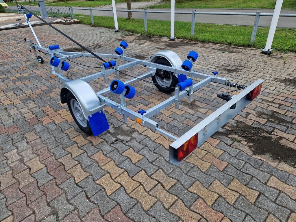 TTH 750 VK Boottrailer NIEUW!! NU €1595, Watersport en Boten, Boottrailers, Ophalen, Minder dan 1500 kg, NL, Minder dan 6 meter