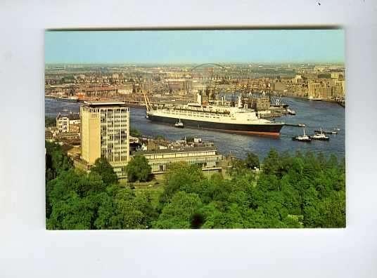 scheepvaart-foto/kaart-ROTTERDAM-cunard-van ommeren, Verzamelen, Scheepvaart, Ophalen of Verzenden, Zo goed als nieuw, Boek of Tijdschrift