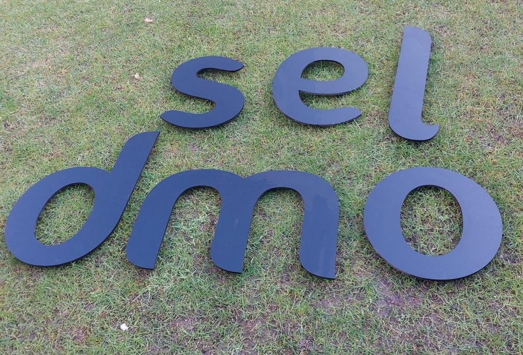 Kunststof letters, Verzamelen, Ophalen of Verzenden, Gebruikt