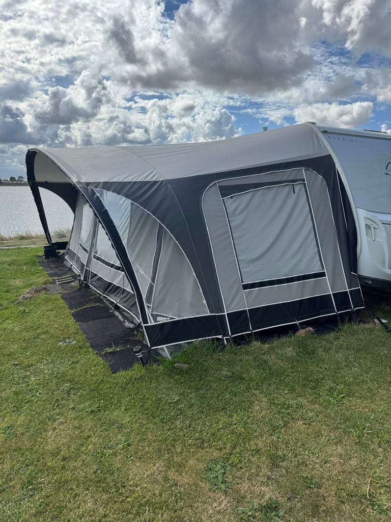 Unico Genua 280 Voortent Maat 12 - grijs- Zwart, Ophalen of Verzenden, Gebruikt, Unico Ventura