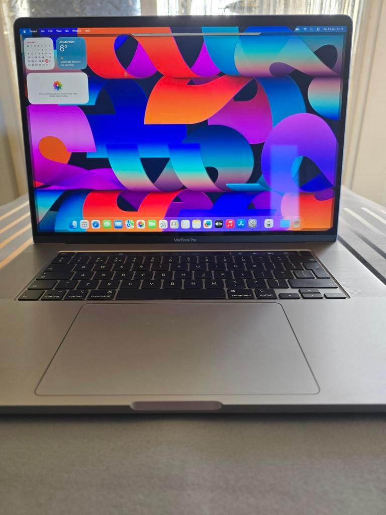 Macbook pro 16inch 2019.  I7 16GB 512GB  AGRADE, 2 tot 3 Ghz, Qwerty, 13 inch, 512 GB