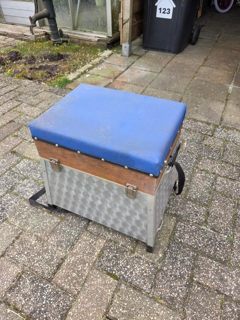 Witvisset plateau + koffer, Ophalen, Gebruikt, Overige typen