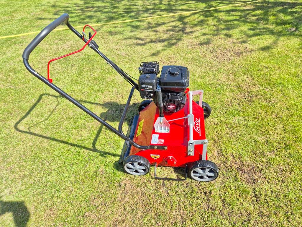 Verticuteermachine - Benzine - Gazonbeluchter, Ophalen of Verzenden, Gebruikt, Benzine, Onbekend