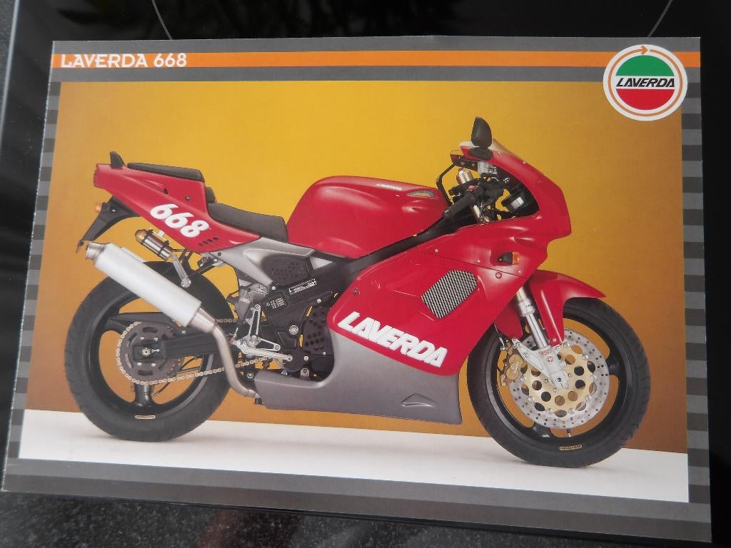 Folder Laverda 668, Verzenden, Overige merken