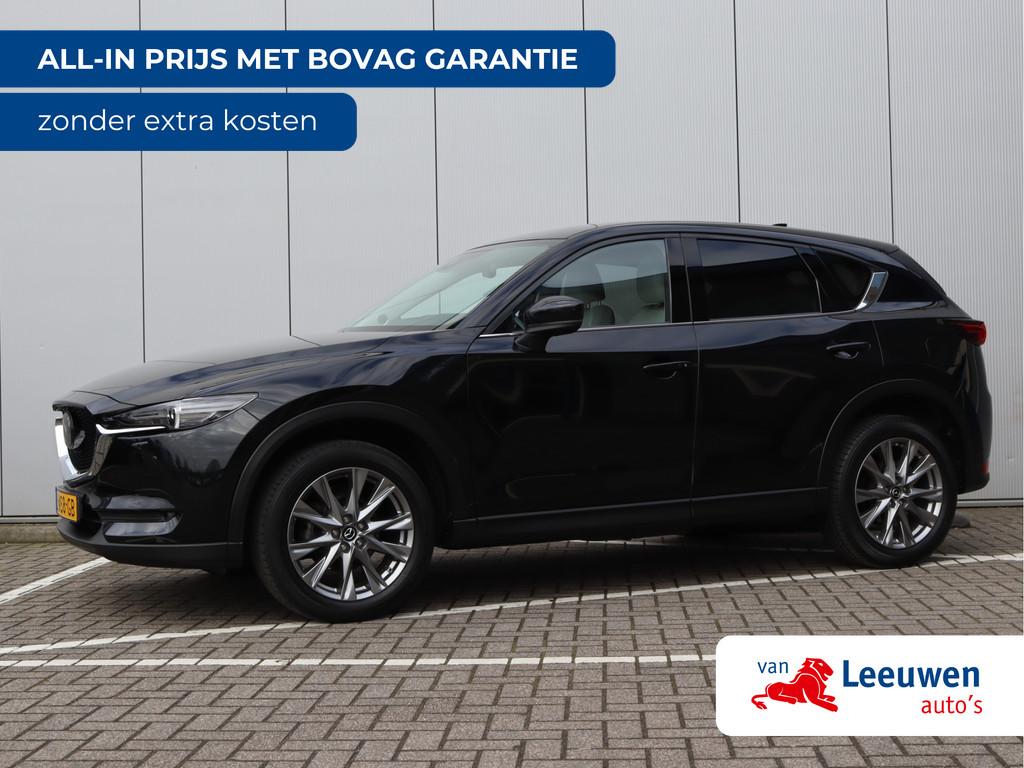 Mazda CX-5 2.0 SkyActiv-G 165 Luxury | Trekhaak | 360 Camera, 15 km/l, Gebruikt, Zwart, Bedrijf