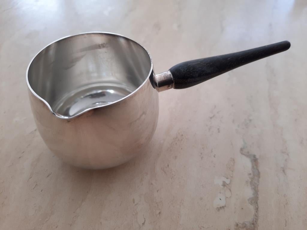 Verzilverd roomkannetje Keltum pleet, Verzenden