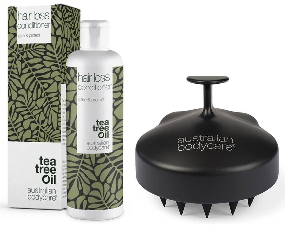 Australian haaruitval hoofdhuid massage brush + conditioner, Ophalen of Verzenden, Nieuw, Shampoo of Conditioner