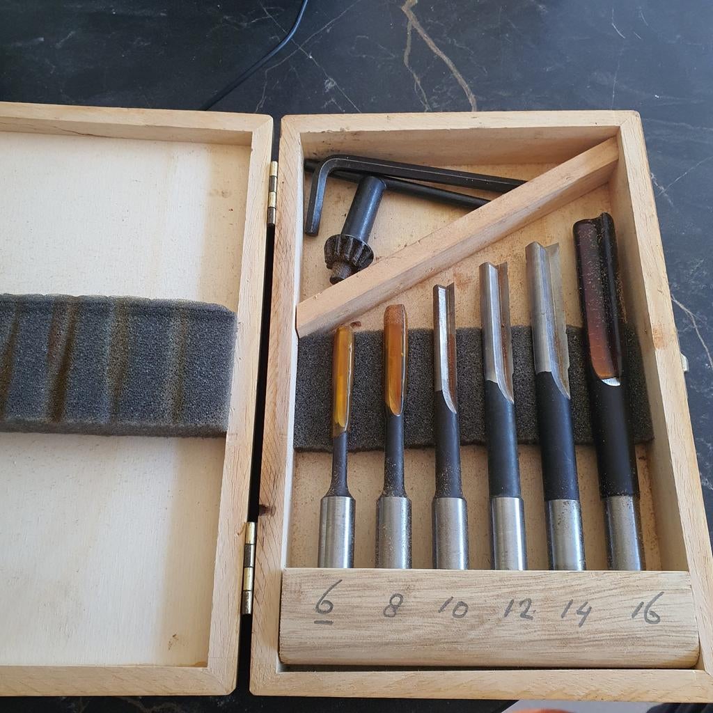 E.Tec-Langatboorset WS 6-delig (6,8,10,12,14,16x13), Ophalen of Verzenden