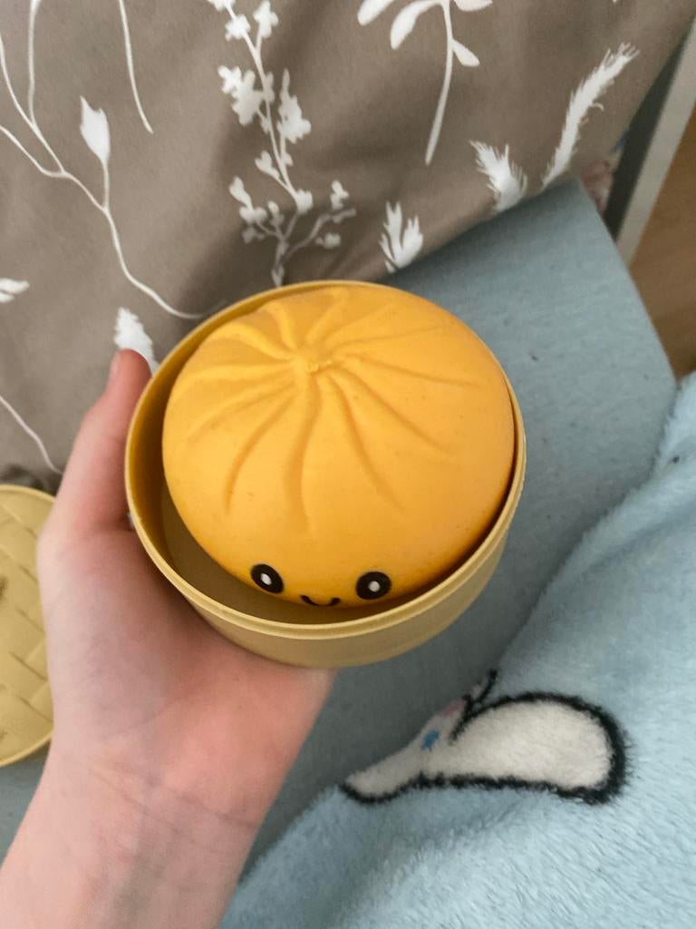 Squishy Gele Gister Gekocht - Schoon te maken, Ophalen of Verzenden, Zo goed als nieuw, Jongen of Meisje