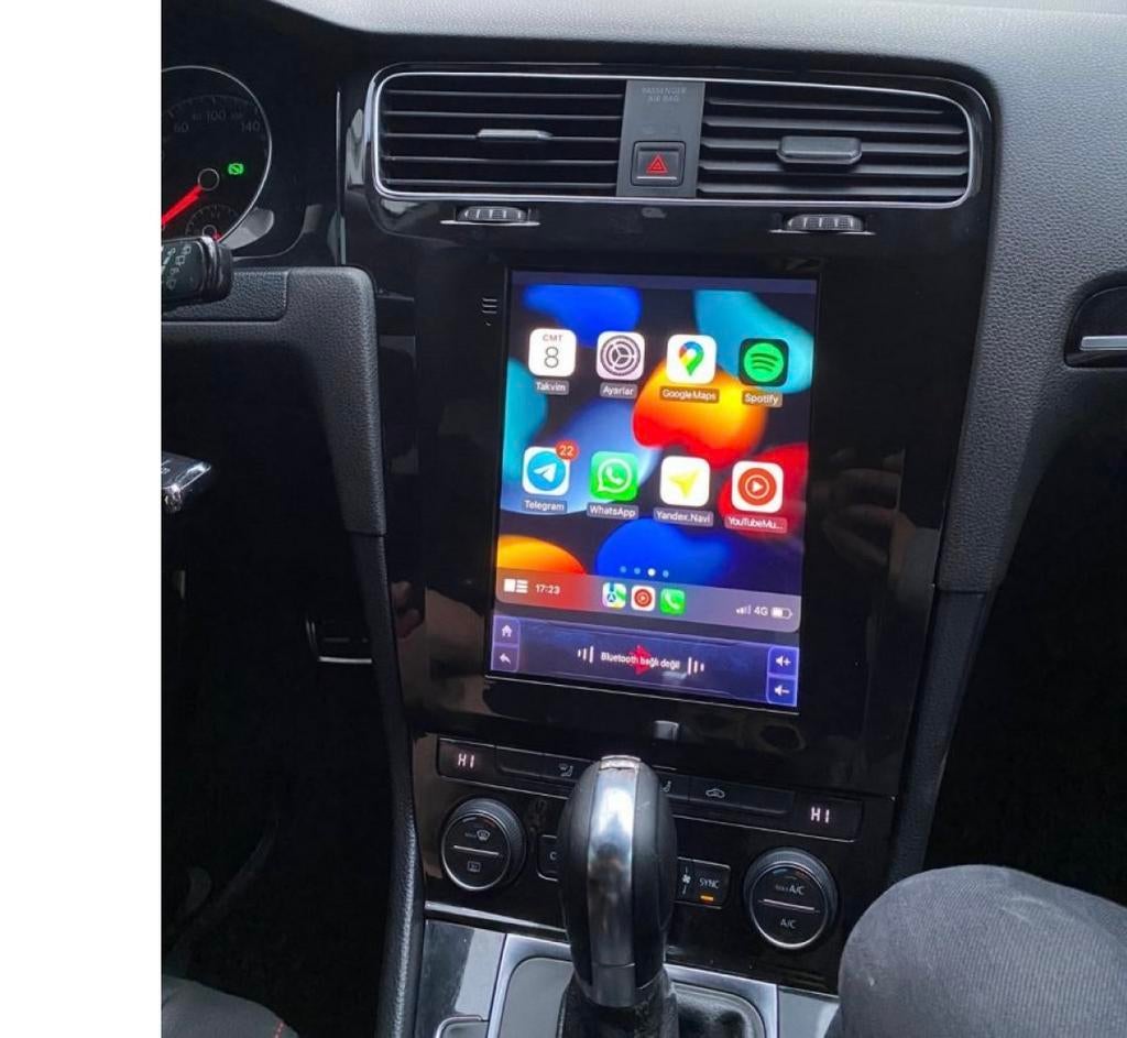 Volkswagen Golf 7 2014-2018 9.7 inch Tesla Scherm, Auto diversen, Autoradio's, Zo goed als nieuw, Ophalen of Verzenden