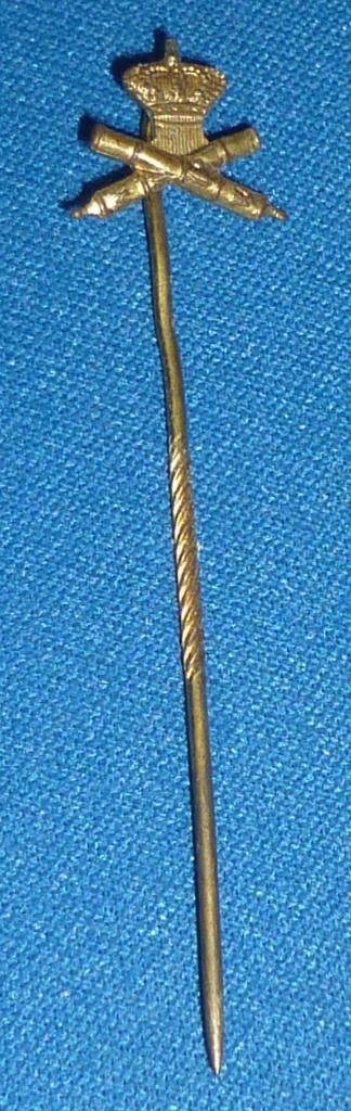 Mobilisatie Speldje van de Artillerie,, Ophalen of Verzenden, Landmacht, Nederland, Embleem of Badge